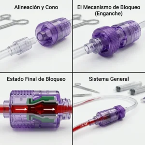 Conector sin Aguja para Hemodiálisis