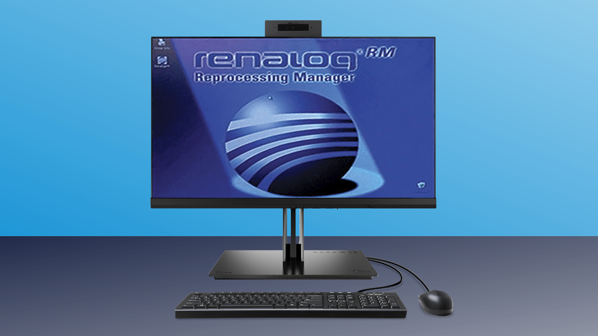 Renalog®RM Pantalla del software de Reprocesamiento del dializador PRODUCTO CLEARFEX